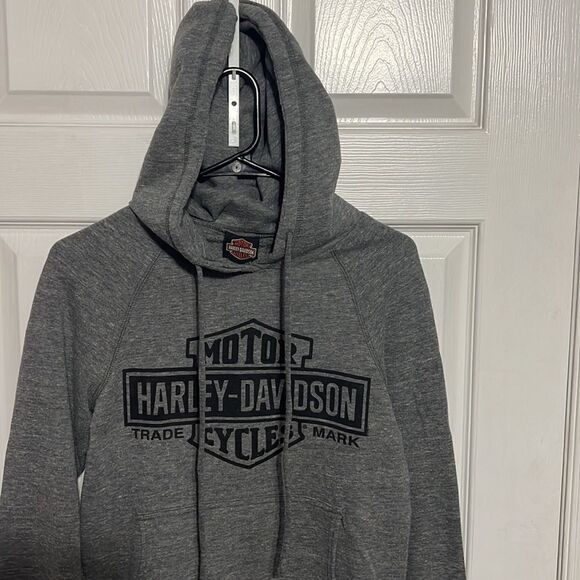 🔥🔥 HARLEY DAVIDSON Alefs Wichita,KS Hoodie Sweatshirt - Women Sz SM - PERFECT - Picture 2 of 6